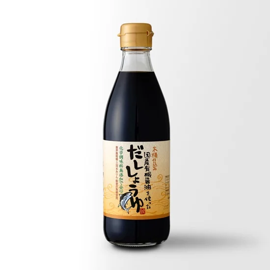 国産有機醤油使用 だししょうゆ 360ml