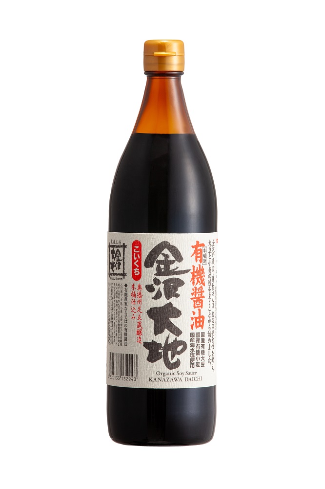 国産有機醤油こいくち 900ml