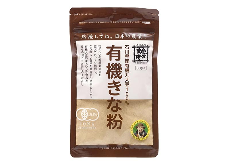 国産有機きな粉 80g