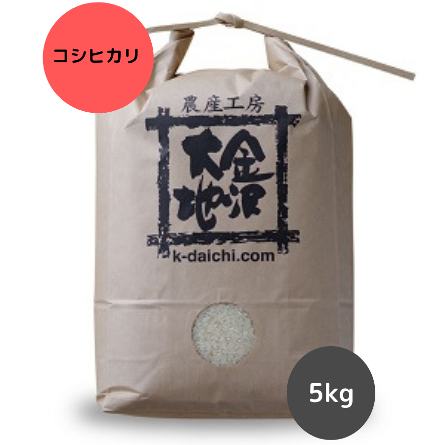 【新米★R5年産】石川県産 特別栽培米コシヒカリ《白米》5kg【送料無料】